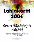 Lahjakortti 300 EUR Grand Champagne Helsinki 2026 - Lahjakortit - GCH25LK300 - 1