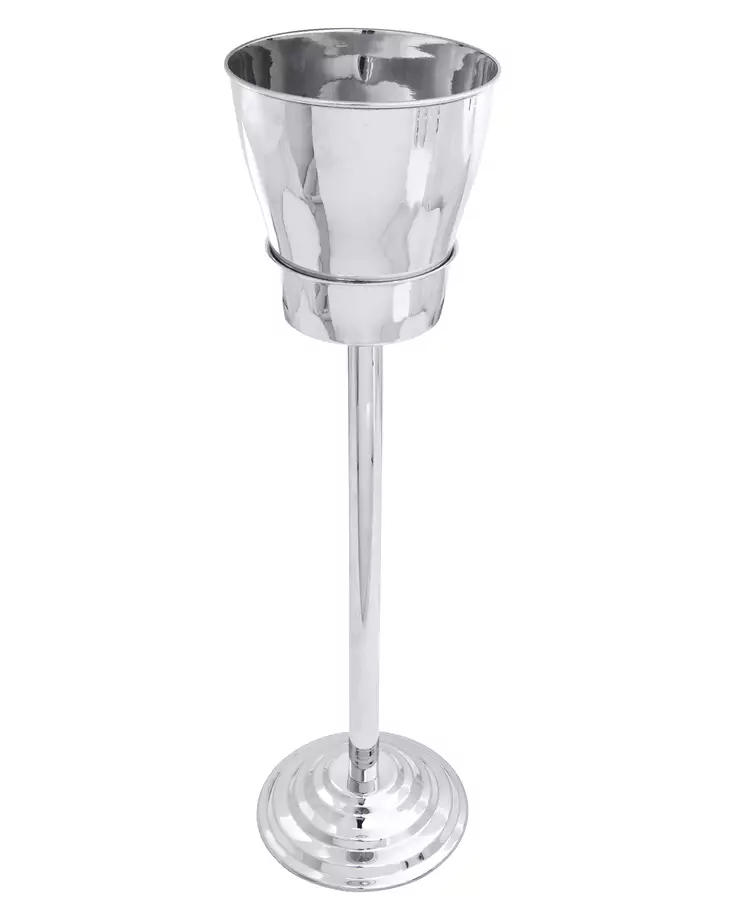 Champagne bowl and foot Steel - Wine Coolers - BARP210 - 1