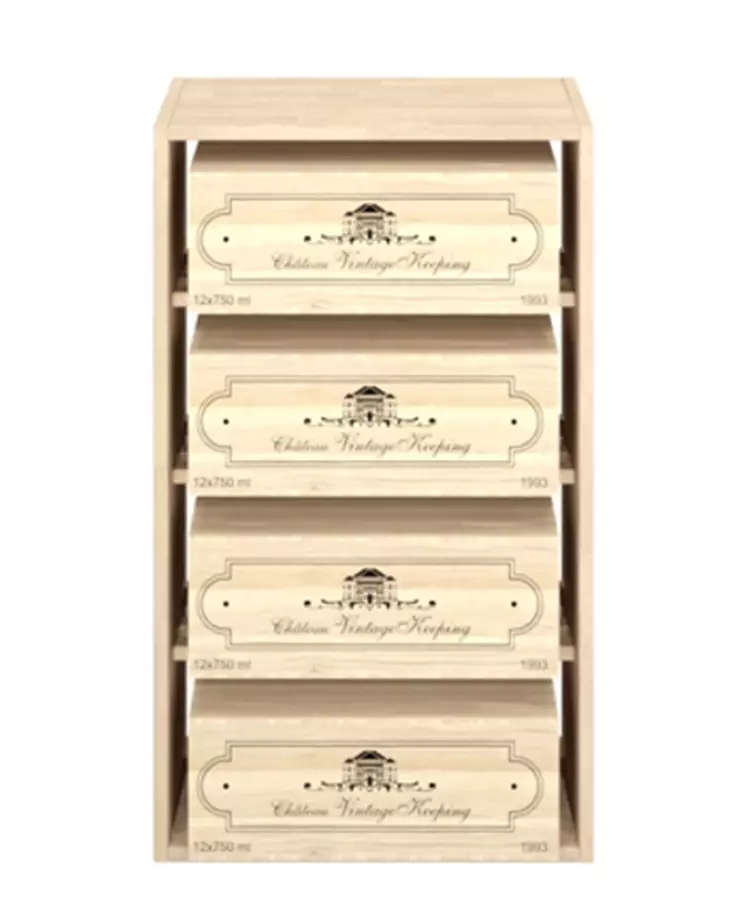 Viinihylly Qbic Bin Case 60 - Vinställ till vinkällare - QBIQBC60 - 1