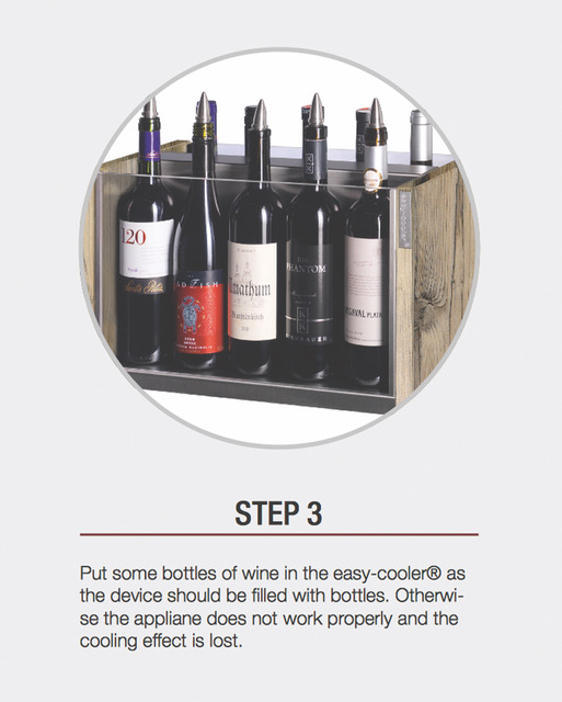 Wine Cooler easy-cooler® Stainless Ste Ceestashop webstore