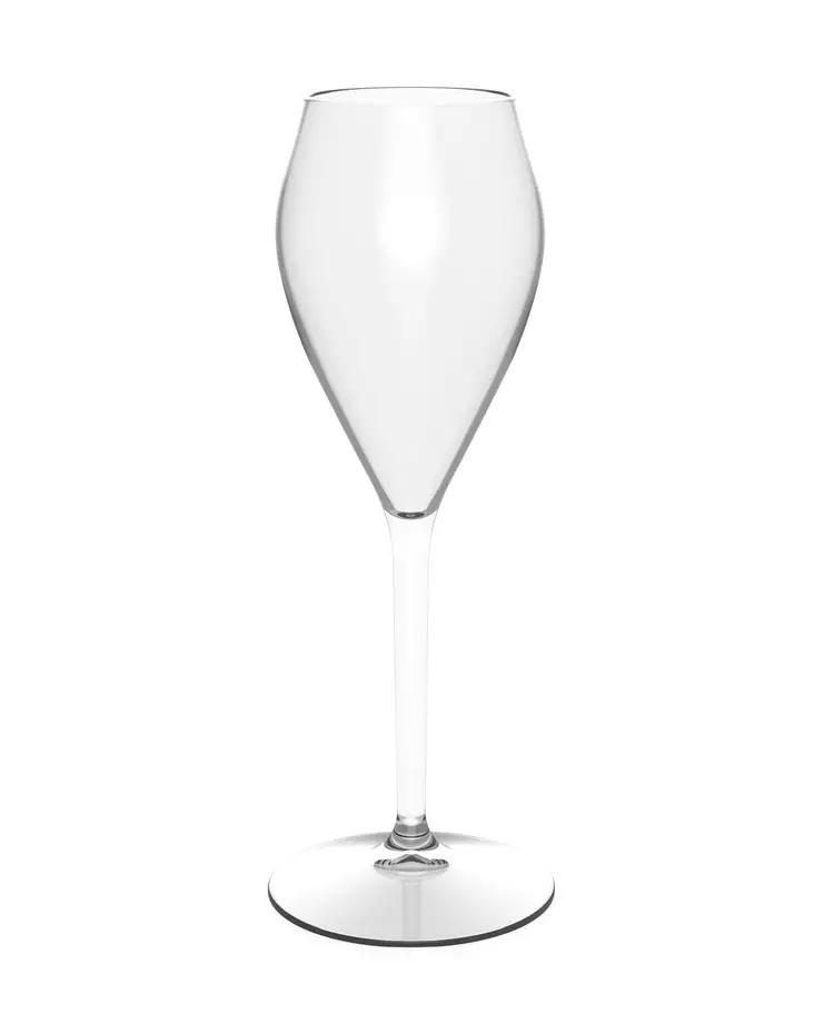 Champagne Flute Perlage 16cl (1pcs) - Drink safe glasses and jugs - GPL5021 - 1