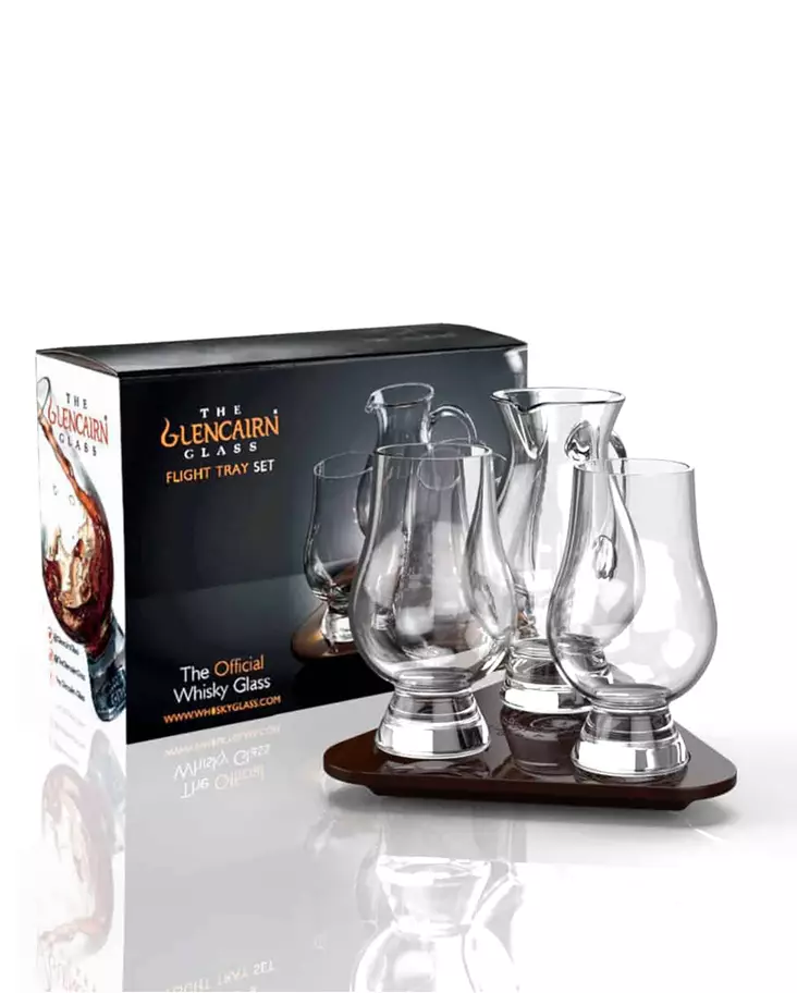 Tastingsetti Glencairn (2 lasia, vesikannu & tarjotin) - Viskilasit - GCTSET21 - 1
