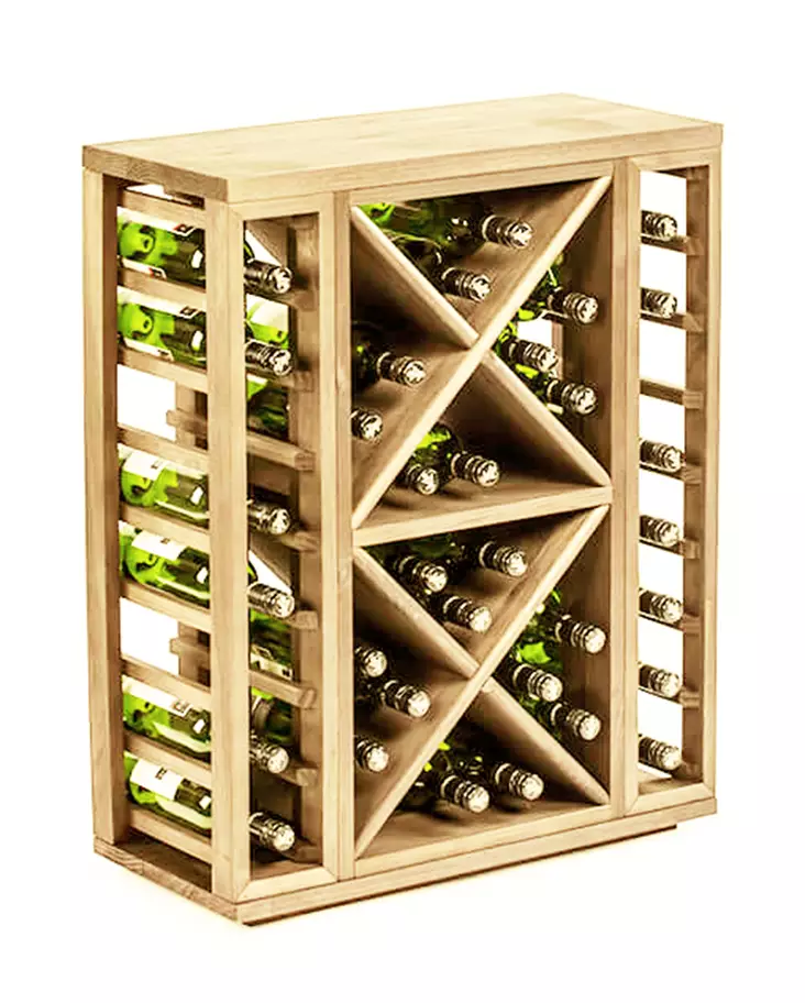 Wine cabinet Connoisseur 40 Light Oak - Wine Bottle Racks - TRWBY12 - 1