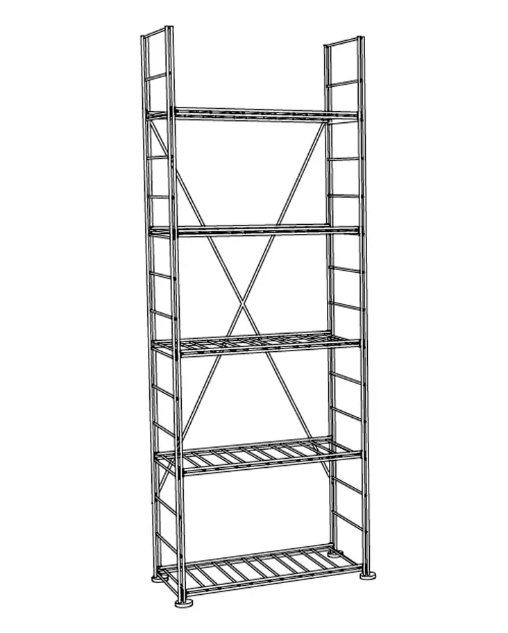 Wine Cellar Shelf La Cave H1 170cm - Vinställ till vinkällare - 095472 - 1