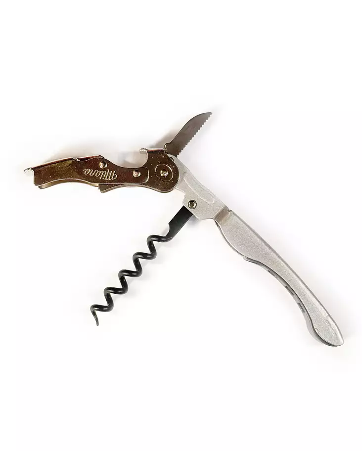 Vinöppnare Milano Metal Satin - Vinöppnare ock korkskruvar - MIL60METAL2 - 1