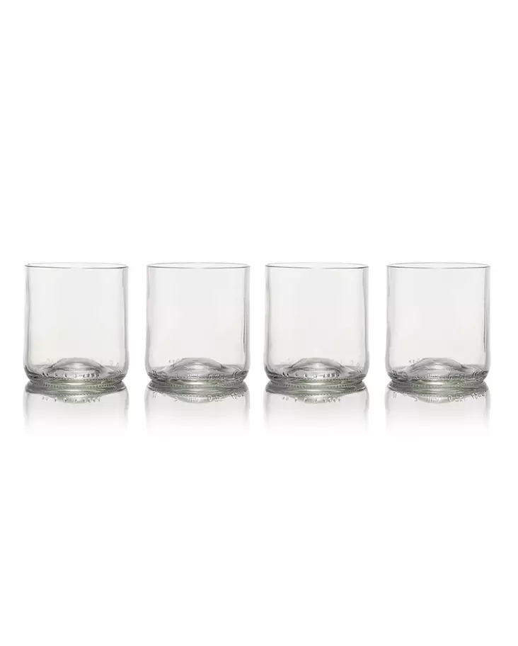 Tumbler Rebottled 330ml Clear (4pcs) - Water Glasses - REB023 - 1