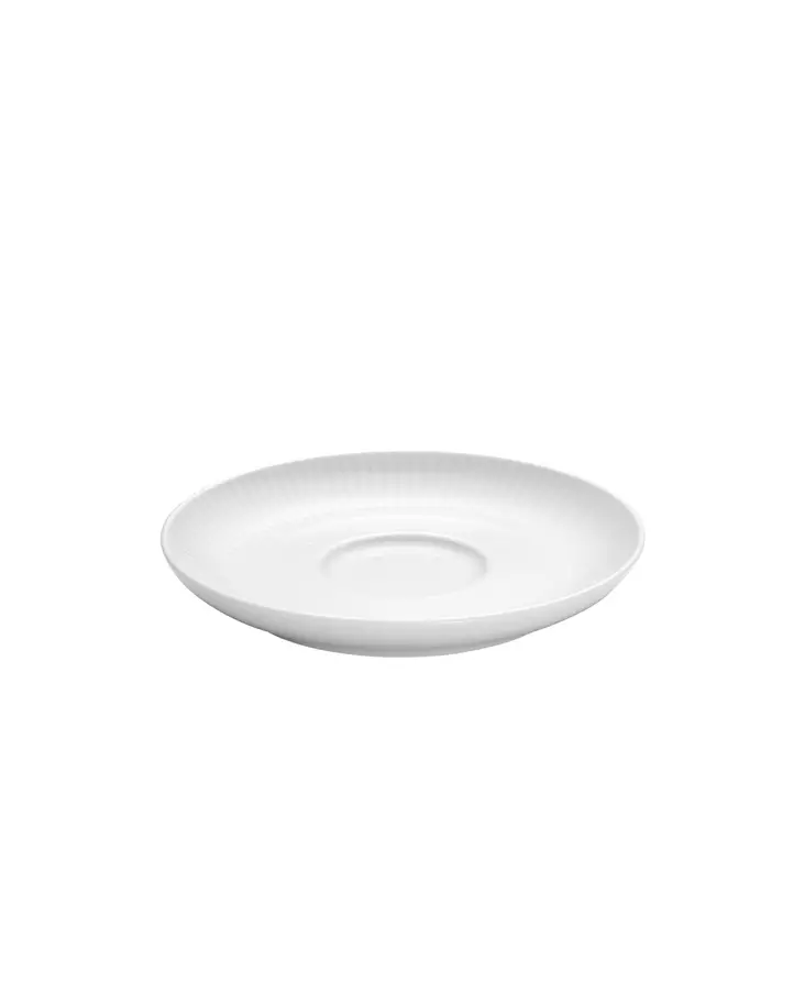 Saucer Plisse White 18 cl 14 cm - Pillivuyt - PLV524214 - 1