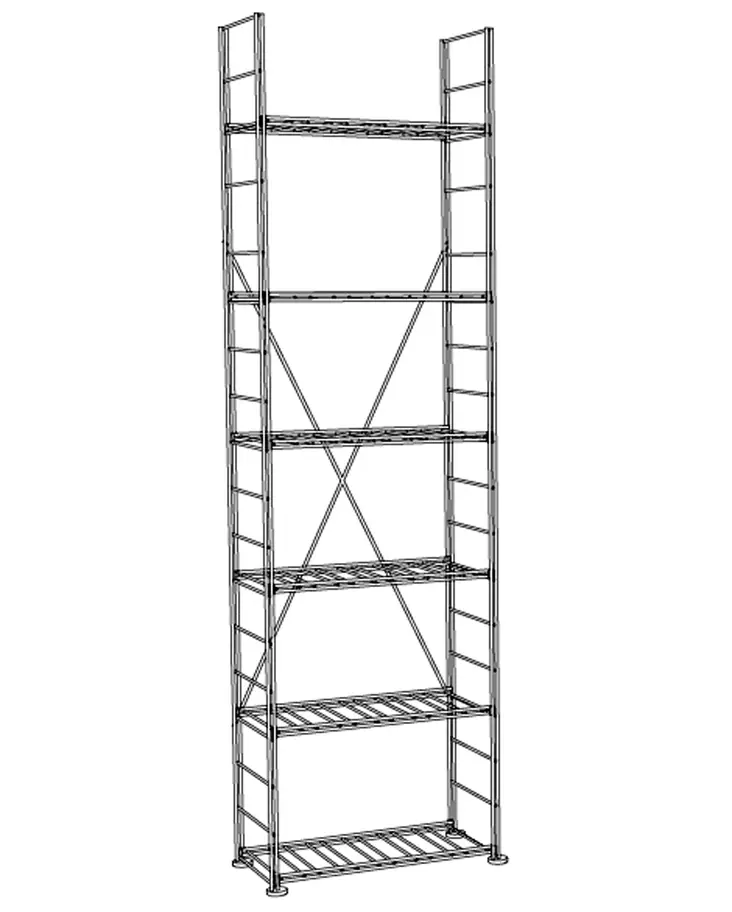 Wine Cellar Shelf La Cave H2 220cm - Vinställ till vinkällare - 095474 - 1