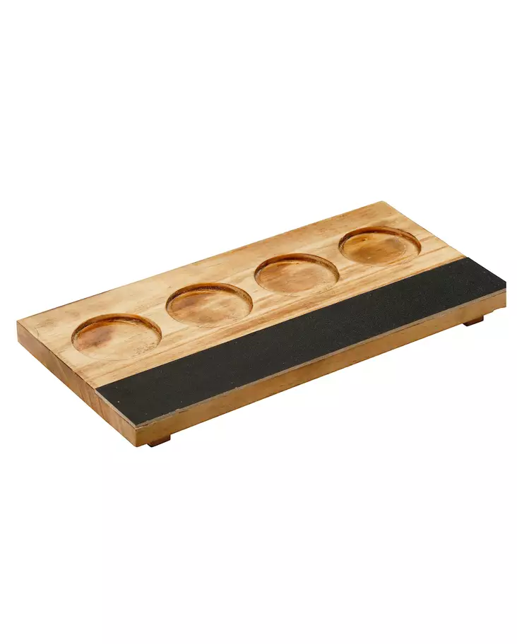 Tasting Tray Wooden Bar Professional - Drink and Cocktail Accessories - BARP215 - 1