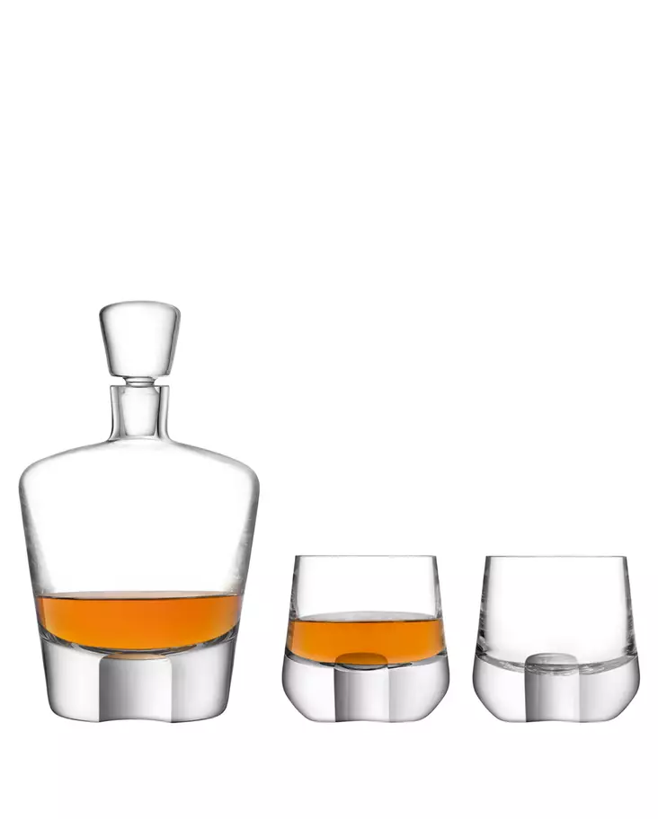 Whiskyset LSA Cut Karaff och 2 glas - LSA whiskykaraffer - LSAWH15 - 1