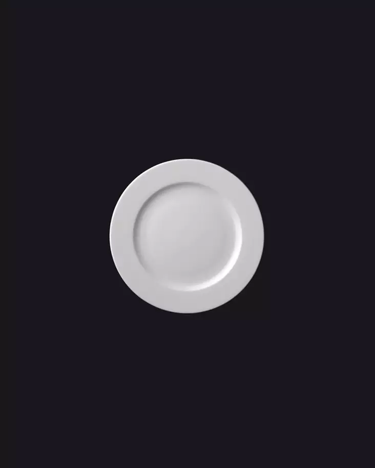 Flat tallrik Zieher Catering 16 cm - Catering tallrikar - 3955.16 - 1