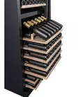 Wine Cabinet Elegance 153 Bottles Black - Dual Temperature Cabinets - TTE1000DRB - 4