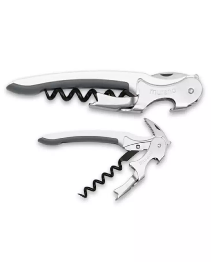Wine Bottle Opener Patrick Murano White - Wine Bottle Openers - MUR56WG - 1