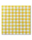 Lautasliina Vichy Jaune 40x40cm (20kpl) - Servetit ja lautasliinat - SEVICHYJ - 1