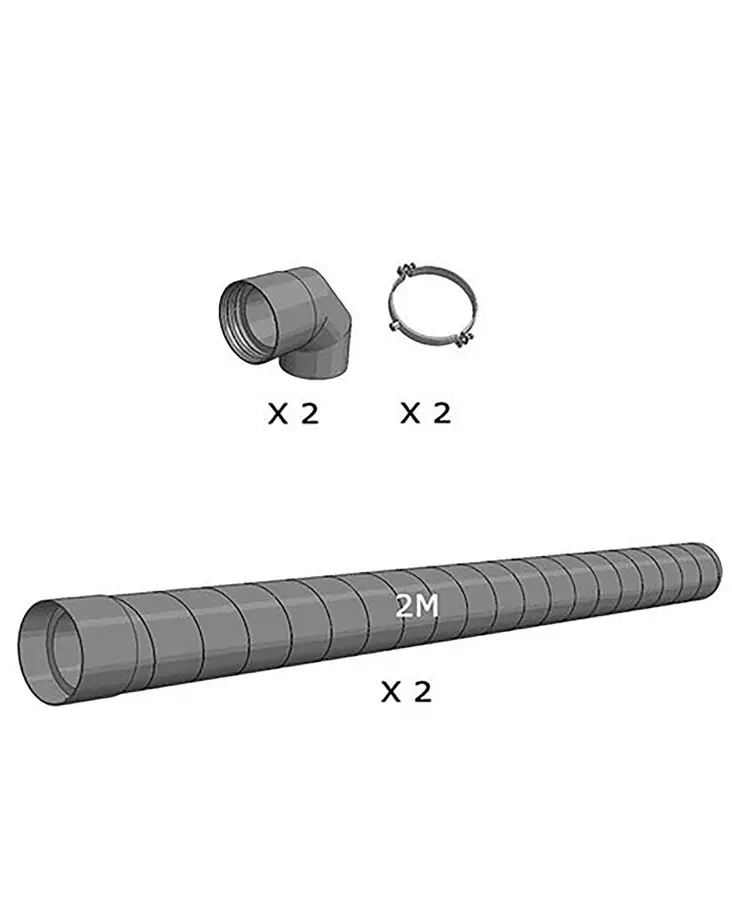 Putkiasennussarja Winemaster IN50X - Seinään asennettavat mallit - KITWIN50PLUS - 1