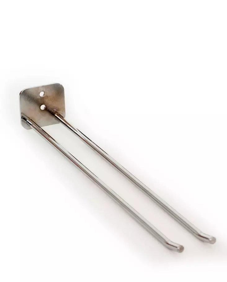 Wine Glass Holder Chrome 25cm wall - Glasrack - WRSK25W - 1